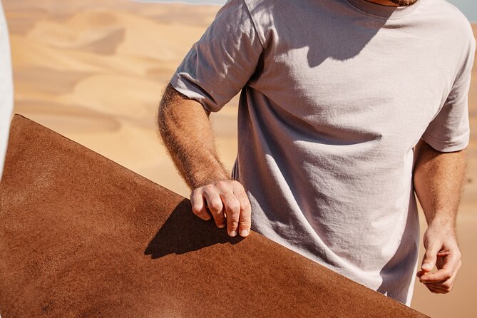 2hr COMBO - 1hr Lie-down Sandboarding and 1hr Quad Bike ride - Starting at Desert Explorers in Swakopmund