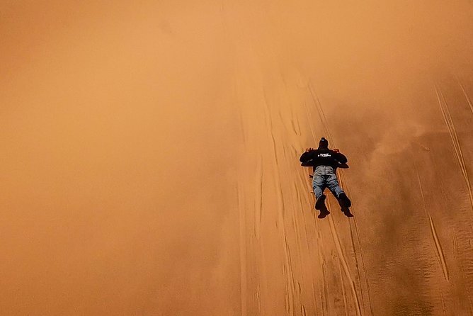2hr COMBO - 1hr Lie-down Sandboarding and 1hr Quad Bike ride - One hour of lie-down sandboarding