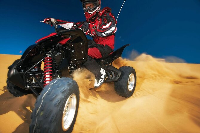 3-Hour Quad Biking and Sand-Boarding Combo from Swakopmund - Pickup, meeting points, and the one serious warning