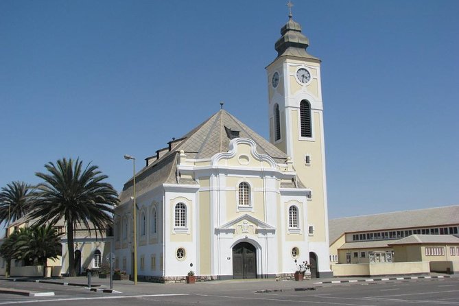 City Tour of Historical Swakopmund - The iron jetty and an unfinished harbour plan