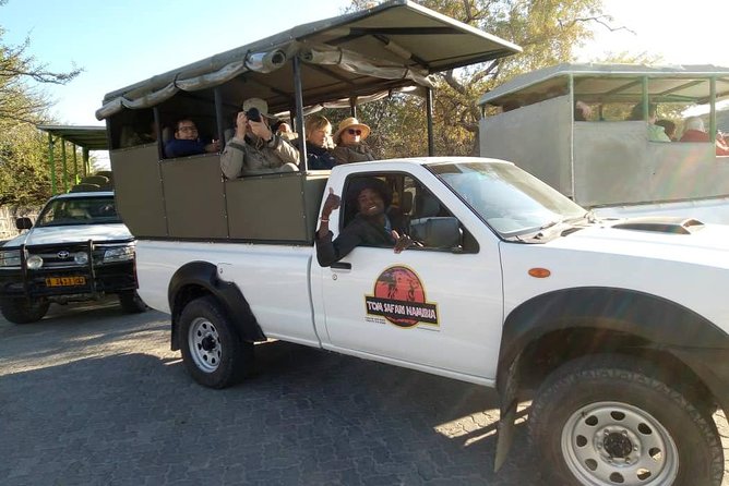 ETOSHA PARK SAFARI with local guides in 9-seater 4x4s - Starting at Anderson Gate and reaching the park