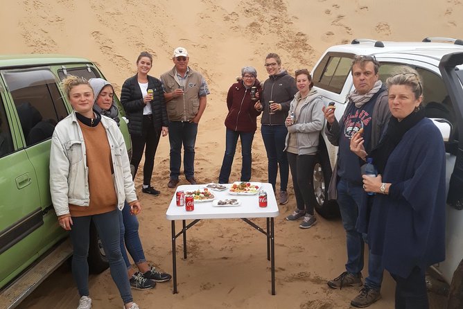 Exhilarating Sandwich Harbour 4x4: Guided Self drive experience - Lunch and the return through Walvis Bay