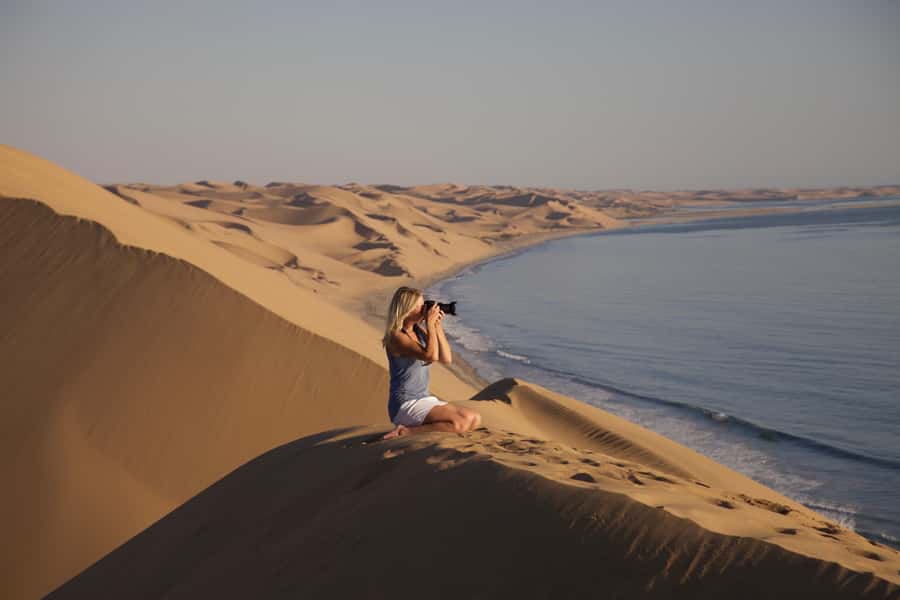 From Walvis Bay: Sandwich Harbor 4x4 Tour - Ancient dunes beside the Atlantic Ocean