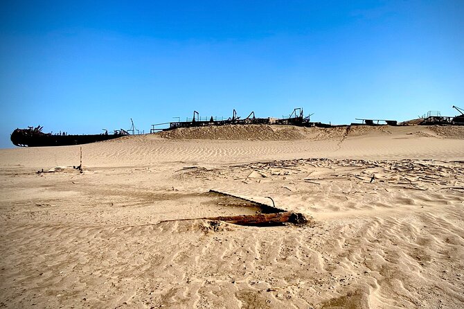 Full Day Tour Shipwreck Sandwich Harbour Adventure - The Shawnee and the Eduard Bohlen