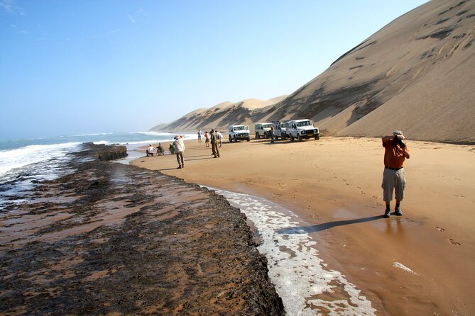 Half-Day Sandwich Harbour Tour from Walvis Bay with Lunch - The beach road to Sandwich Harbour