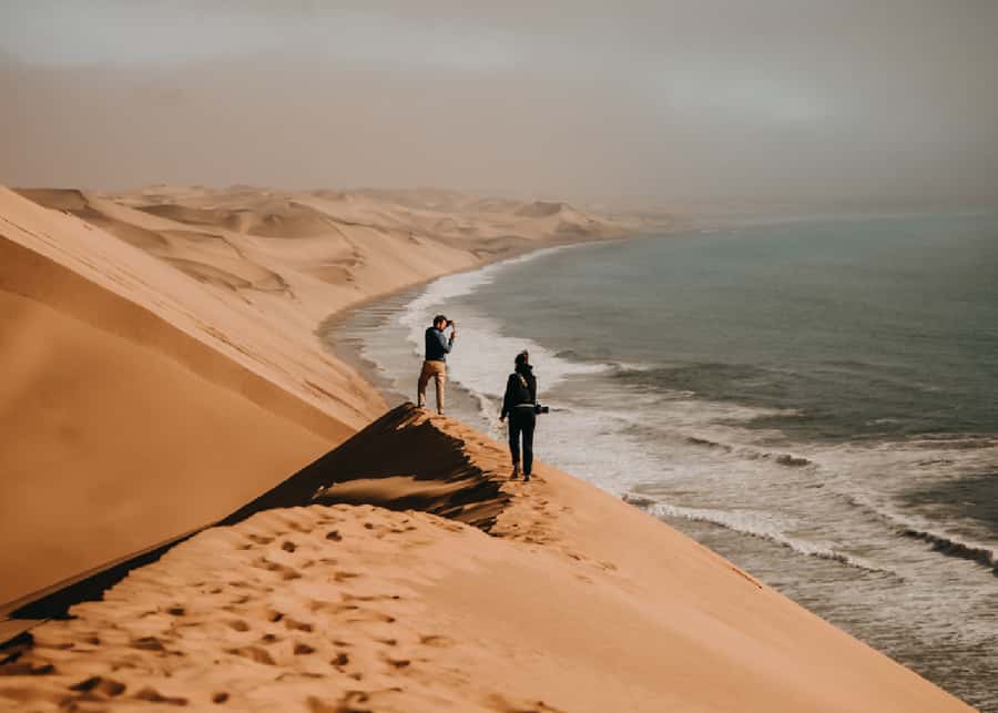 Sandwich Harbour 4x4 Guided Tour - Pink salt lakes and the Walvis Bay salt works