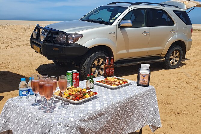 Sandwich Harbour 4x4 guided tours.Join us for an awe inspiring adventure. - The guides are part of the attraction