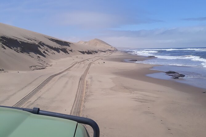 Scenic Sandwich Harbour Tour - The roller-coaster ride through the dunes