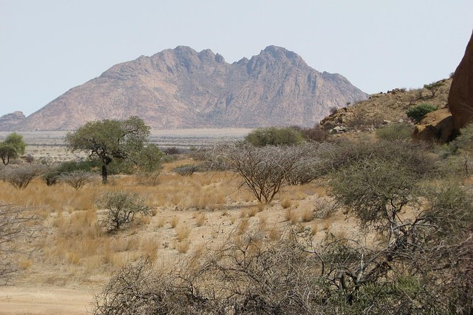 Spitzkoppe - Day Tour to the Spitzkoppe Mountain from Swakopmund - A roadside stop for Namibian stones