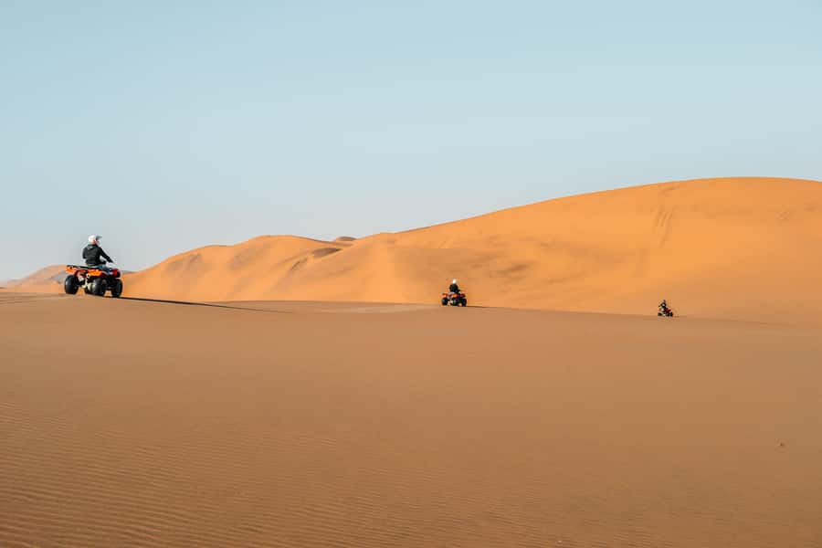 Swakopmund: Desert Dunes Quad Biking with Optional Sandboard - Guides, safety, and group pace