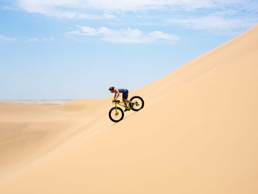 Swakopmund: Scenic Desert Bike Tour - Is it suitable for families and mixed groups?