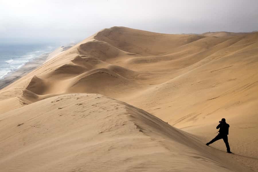 Walvis Bay: Sandwich Harbour Sunset Photography Tour - Photographing the dunes in late afternoon light