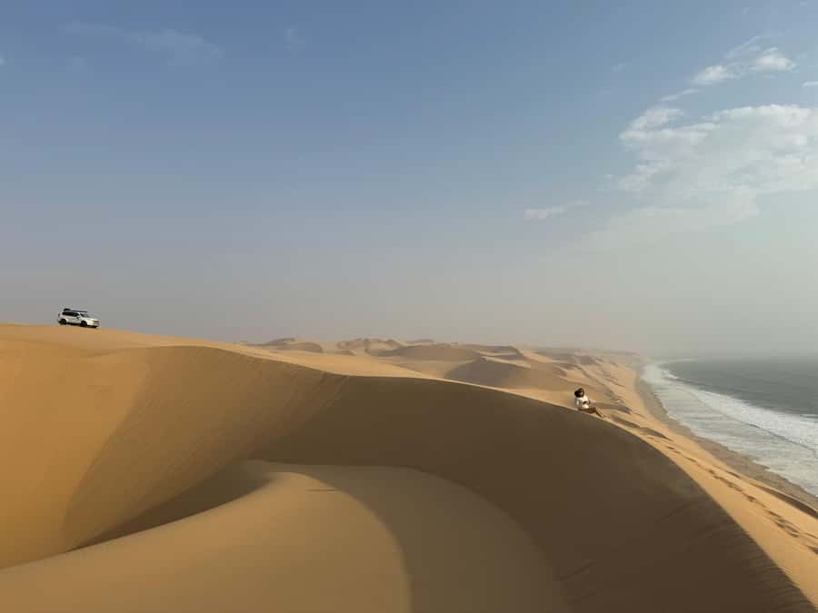 Walvisbay: Sandwich Harbour 4x4 & Sandboarding Tours - Shared vehicles and what that means