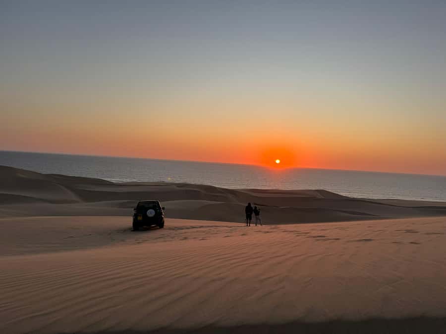 Walvisbay: Sandwich Harbour SUNSET Tour-End It Beautifully - Key points to know before booking