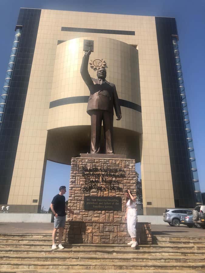 Windhoek: City & Township tour. Vehicle, guide, kapana - The Independence Memorial Museum and Alte Feste